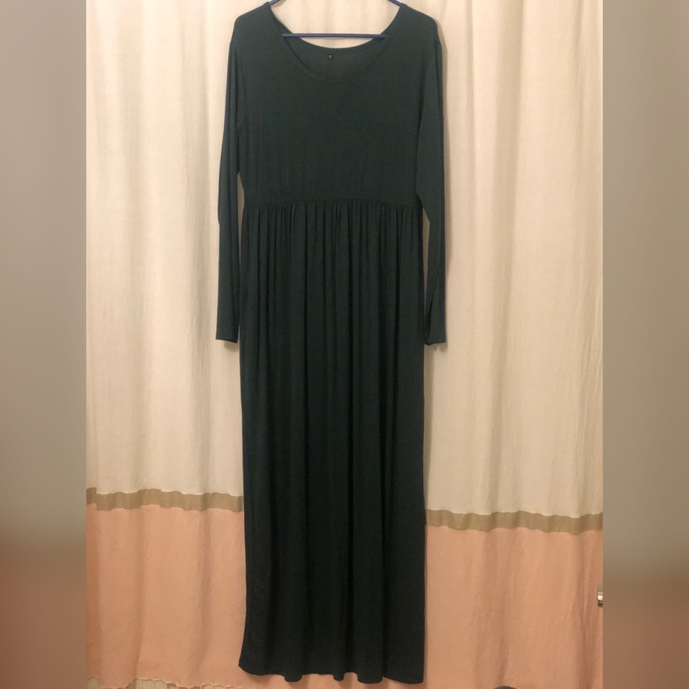 Long sleeve maxi dress
